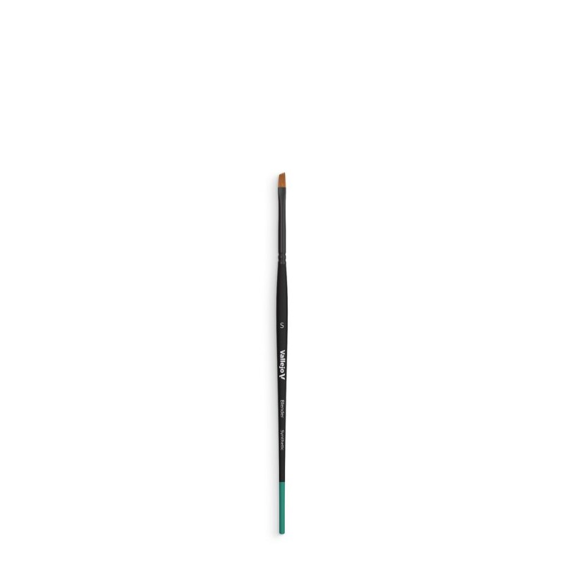 Vallejo - Pinceau : Flat Angled Synthetic Brush S