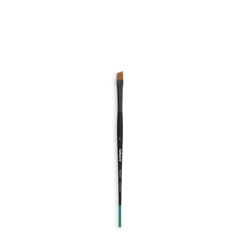Vallejo - Pinceau : Flat Angled Synthetic Brush L