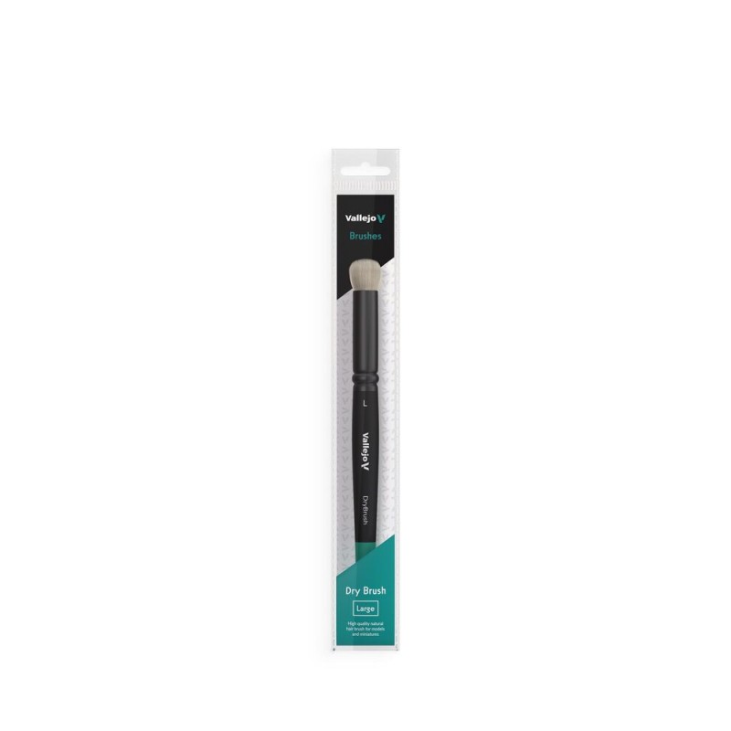 Vallejo - Pinceau : Natural Hair Dry Brush Large