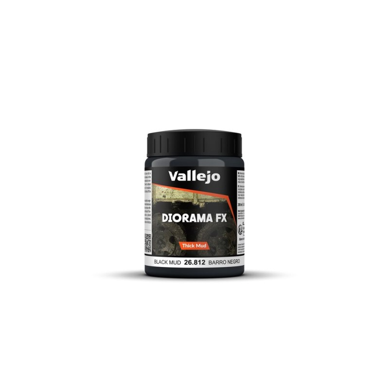 Vallejo - Décor : Diorama Fx: Black Thick Mud 2