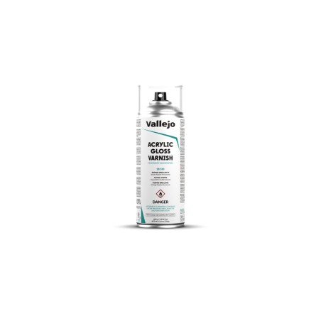 Vallejo - Vernis : Aerosol: Gloss Varnish 400 Ml
