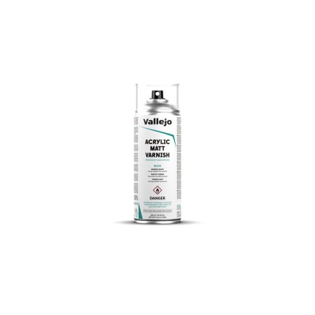 Vallejo - Vernis : Aerosol: Matt Varnish 400 Ml