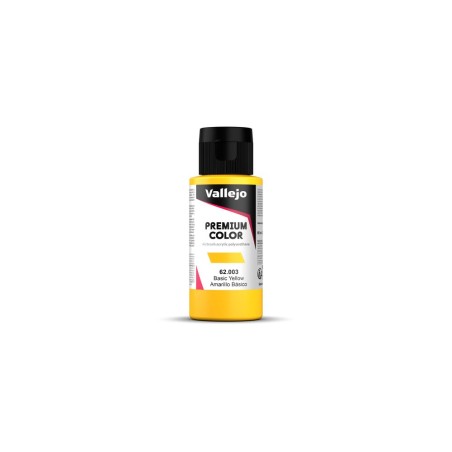 Vallejo - Peinture Premium Color : Basic Yellow 6