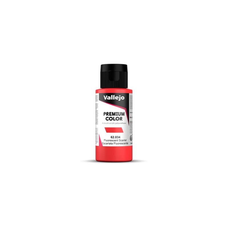 Vallejo - Peinture Premium Color : Scarlet Fluo 6
