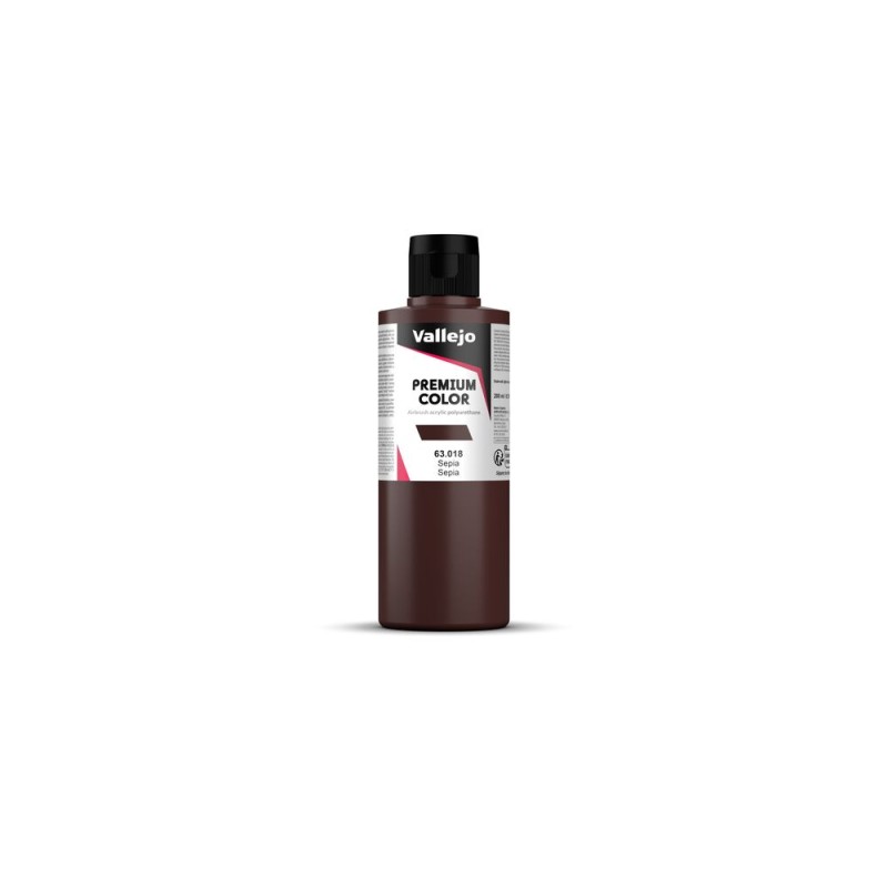 Vallejo - Peinture Premium Color : Sepia 200 Ml