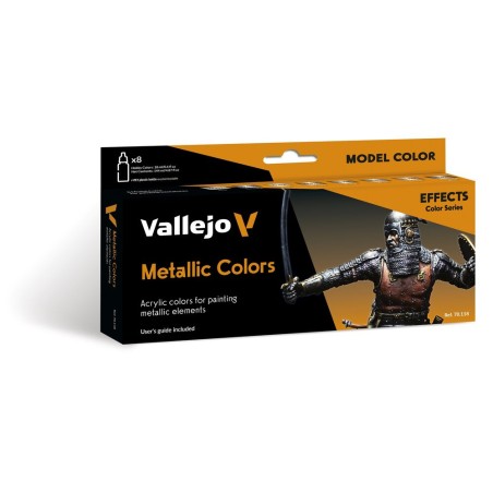 Vallejo - Peinture Model Color : Metallic Colors