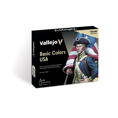 Vallejo - Peinture Model Color : Basic Colors Usa