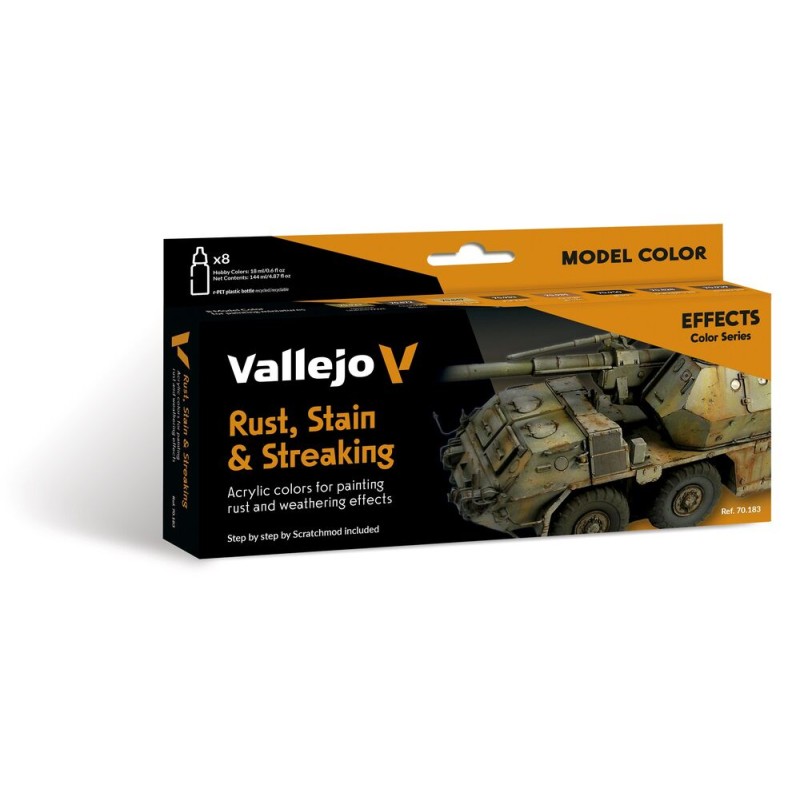 Vallejo - Peinture Model Color : Rust. Stain & St