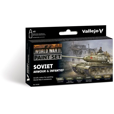 Vallejo - Peinture Model Color : Soviet Armour &