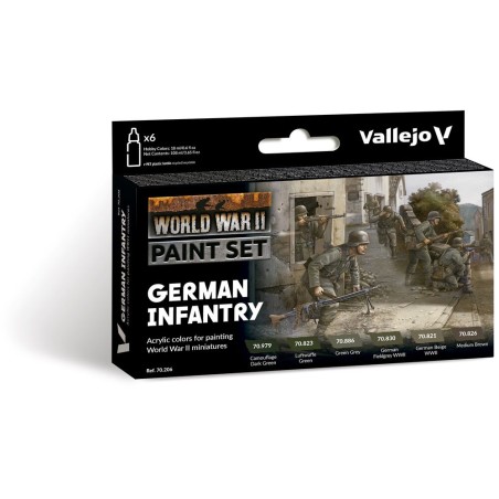 Vallejo - Peinture Model Color : German Infantry