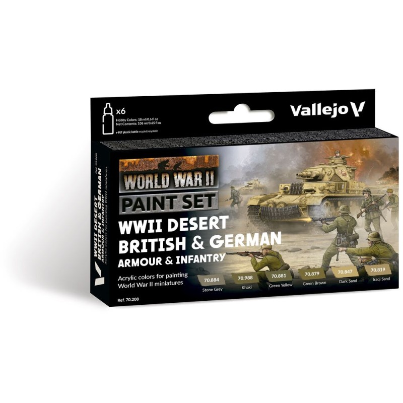 Vallejo - Peinture Model Color : Desert British &
