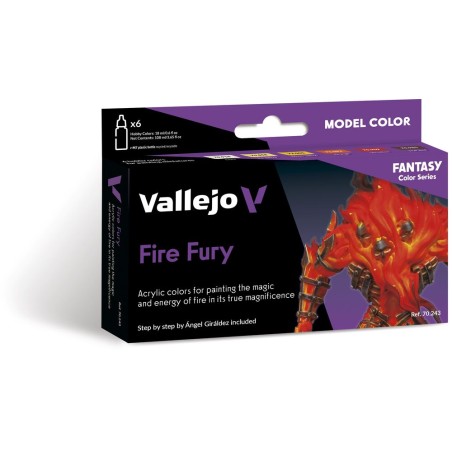 Vallejo - Peinture Model Color : Fire Fury By Ang
