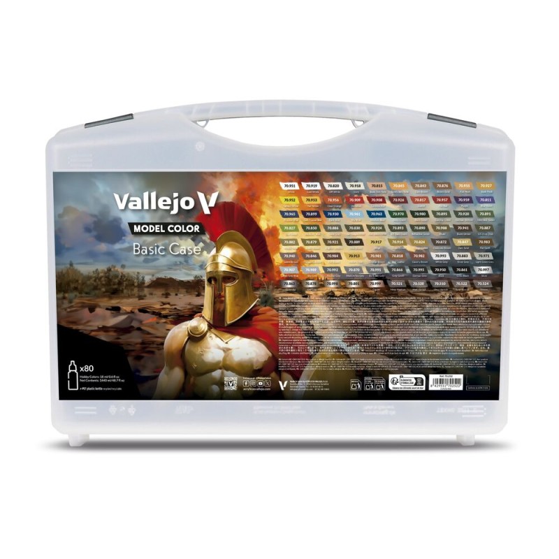 Vallejo - Peinture Model Color : Basic Case. Incl
