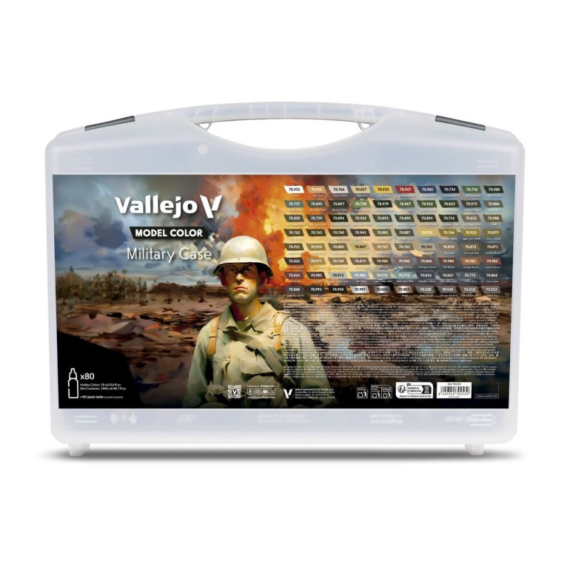 Vallejo - Peinture Model Color : Military Case. I