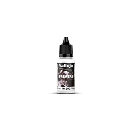 Vallejo - Sous-couche : Primer: White 18 Ml