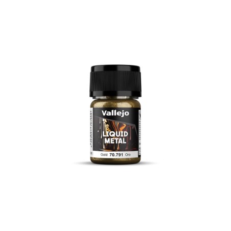 Vallejo - Peinture Liquid Metal : Gold 35 Ml