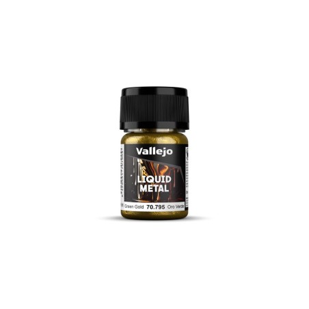 Vallejo - Peinture Liquid Metal : Green Gold 35 M