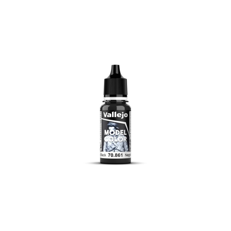Vallejo - Peinture Model Color : 192 - Gloss Blac