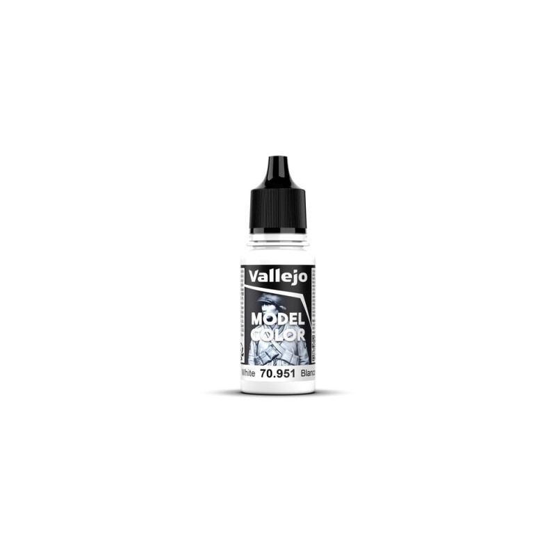 Vallejo - Peinture Model Color : 001 - White 18 M