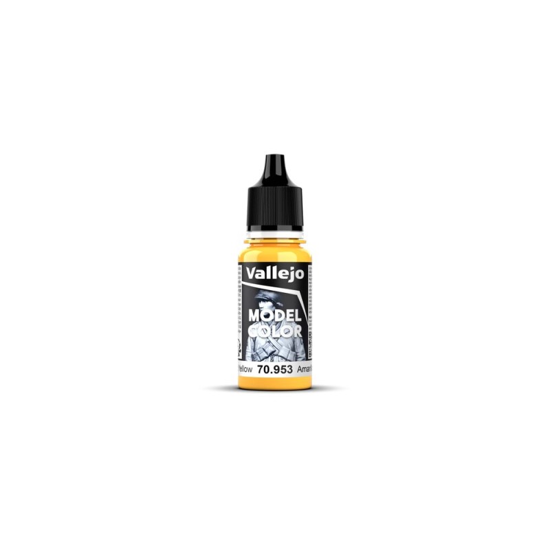 Vallejo - Peinture Model Color : 027 - Flat Yello