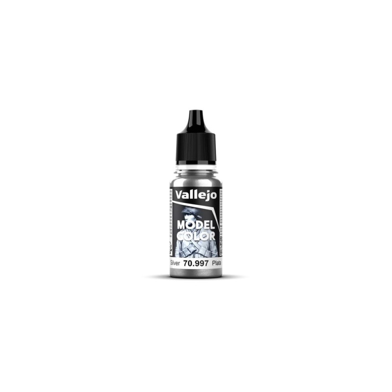 Vallejo - Peinture Model Color : 195 - Silver 18