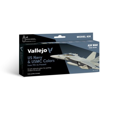 Vallejo - Peinture Model Air : US Navy & Usmc Col