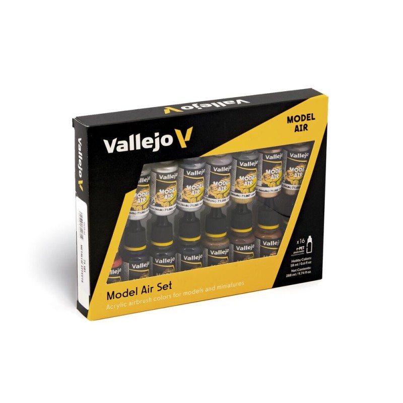 Vallejo - Peinture Model Air : Metallic Effects 1