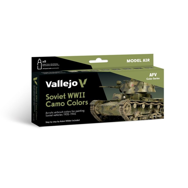 Vallejo - Peinture Model Air : Soviet WWII Camo C