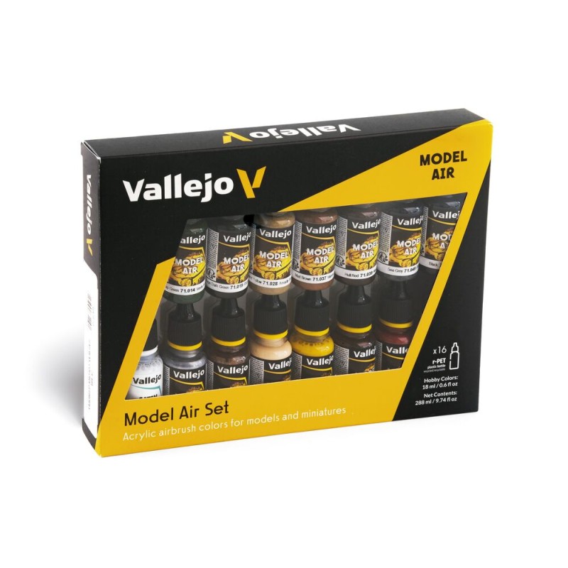 Vallejo - Peinture Model Air : Railway Colors Eur