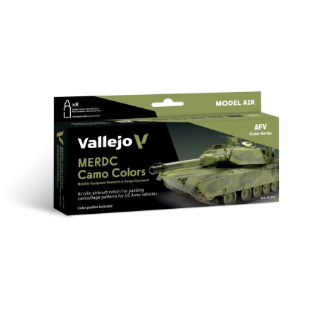 Vallejo - Peinture Model Air : Merdc Camo Colors