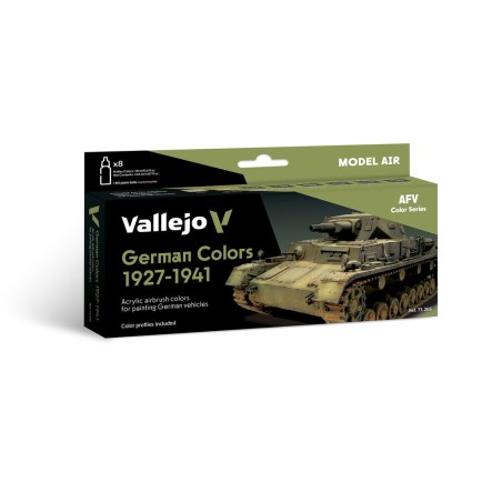 Vallejo - Peinture Model Air : German WWII Colors