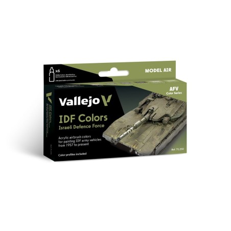 Vallejo - Peinture Model Air : IDF Colors 18 Ml