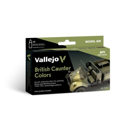 Vallejo - Peinture Model Air : British Caunter Co