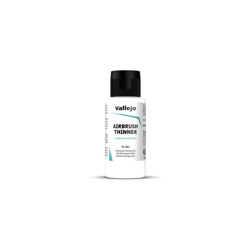 Vallejo - Aérographe / Accessoire : Airbrush Thinner 361 60 Ml