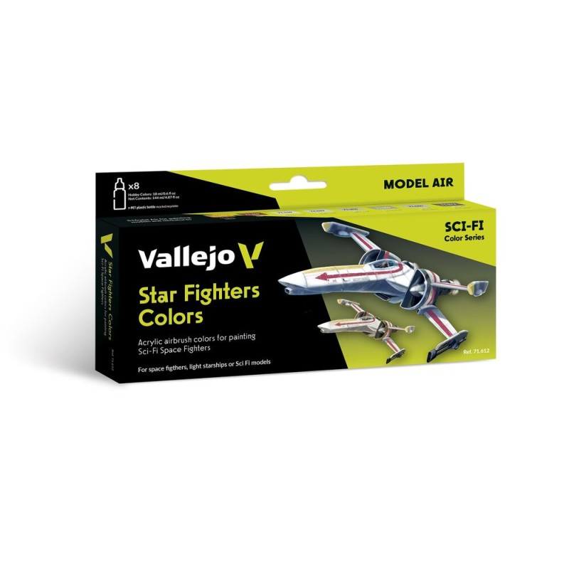 Vallejo - Peinture Model Air : Star Fighters Colo