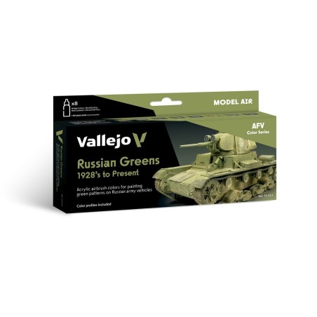 Vallejo - Peinture Model Air : Russian Greens 192