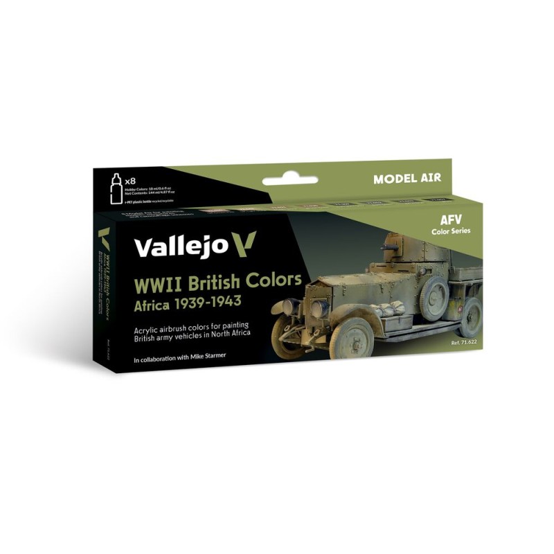 Vallejo - Peinture Model Air : WWII British Color