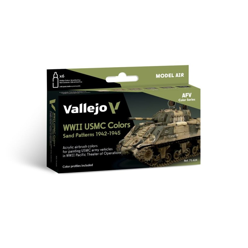 Vallejo - Peinture Model Air : WWII Usmc Colors S