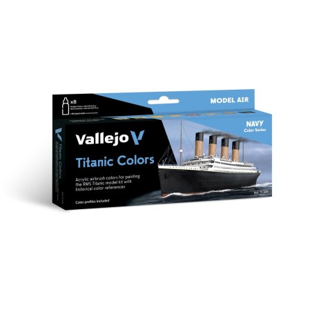 Vallejo - Peinture Model Air : Titanic Colors 18