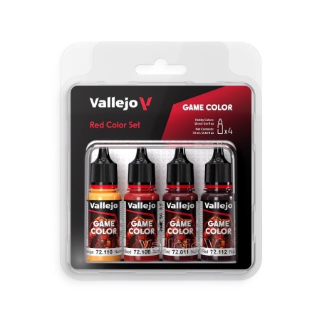 Vallejo - Peinture Game Color : Red Color Set 18