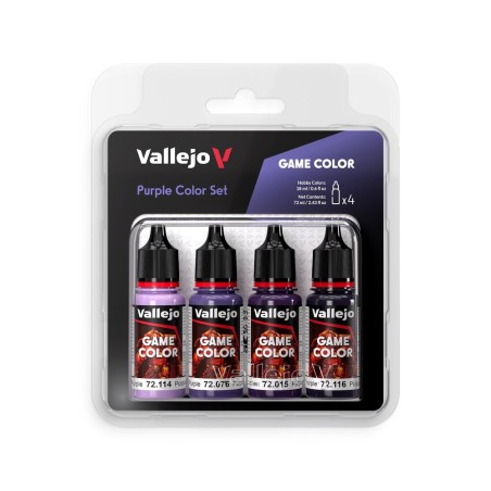 Vallejo - Peinture Game Color : Purple Color Set