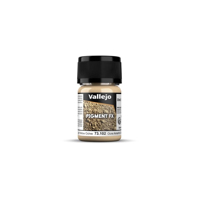 Vallejo - Pigment : Pigment Fx: Light Yellow Ochr