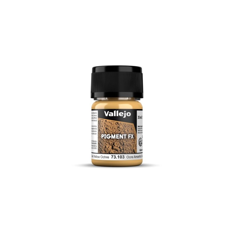 Vallejo - Pigment : Pigment Fx: Dark Yellow Ochre