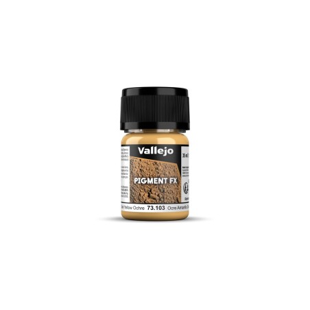 Vallejo - Pigment : Pigment Fx: Dark Yellow Ochre