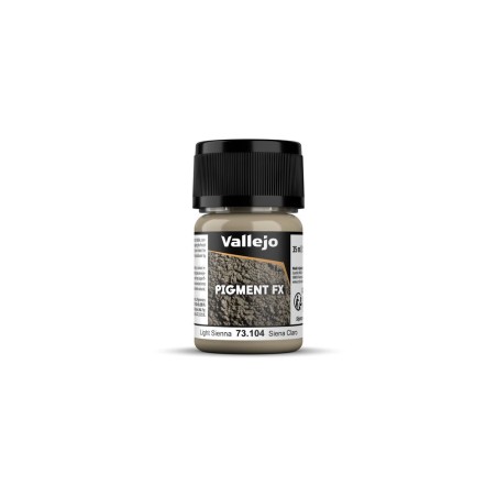 Vallejo - Pigment : Pigment Fx: Light Sienna 35 M