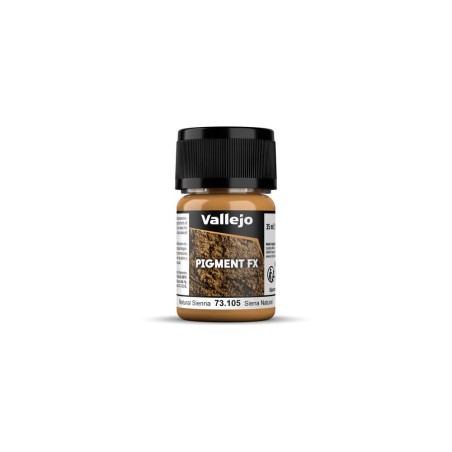 Vallejo - Pigment : Pigment Fx: Natural Sienna 35