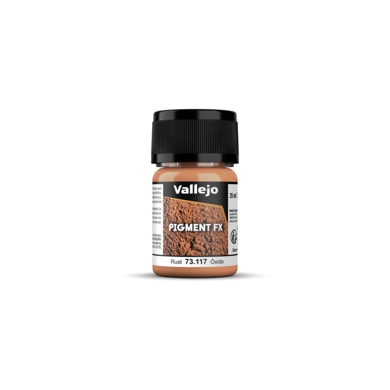 Vallejo - Pigment : Pigment Fx: Rust 35 Ml