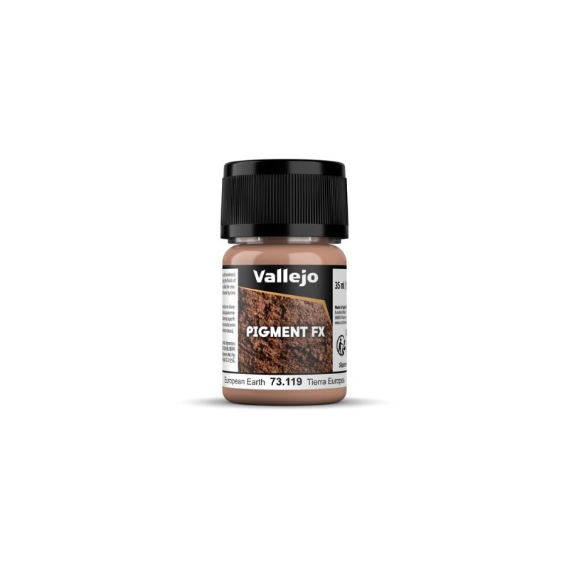 Vallejo - Pigment : Pigment Fx: European Earth 35