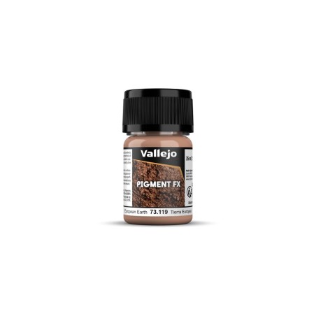 Vallejo - Pigment : Pigment Fx: European Earth 35
