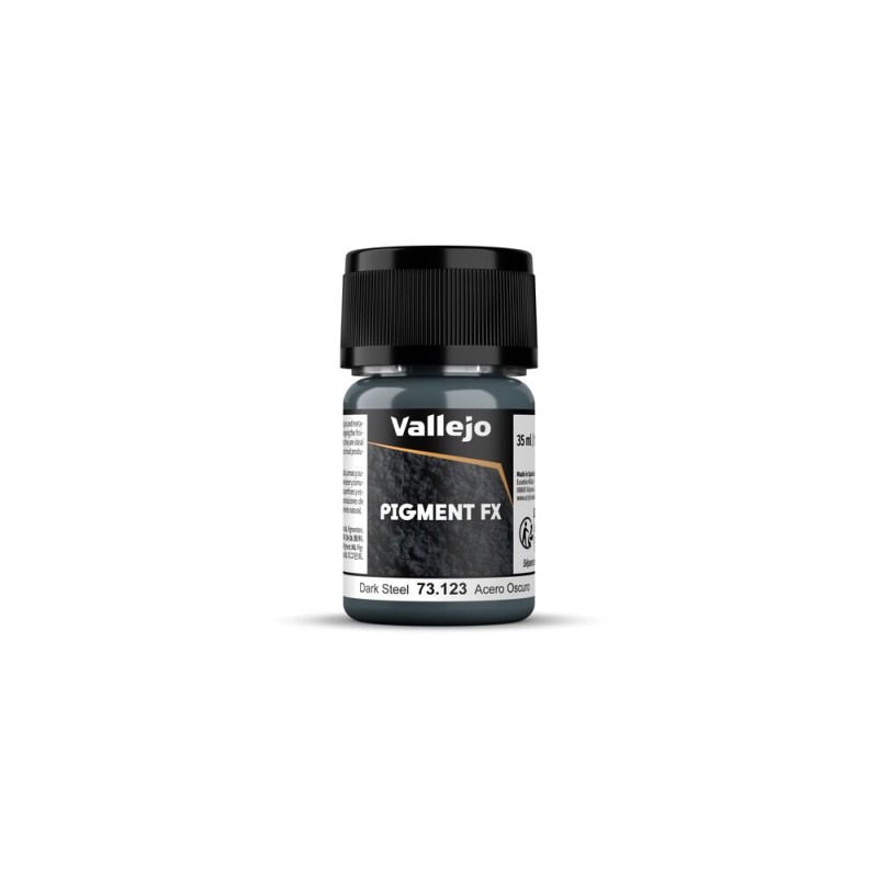 Vallejo - Pigment : Pigment Fx: Dark Steel 35 Ml